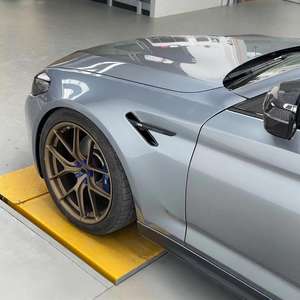 Para <span class=keywords><strong>BMW</strong></span> <span class=keywords><strong>5</strong></span> Series G30 G 38, actualización de modificación de vehículo M <span class=keywords><strong>5</strong></span>, Kit de carrocería de coche, falda lateral de parachoques de coche, escape de garganta trasera de red media DOS - Product Image 3