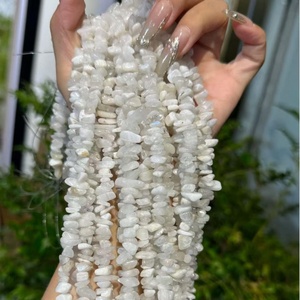 สร้อยข้อมือแบบทำมือวัสดุผสมลูกปัดลายแถบคริสตัลสำหรับเป็นของขวัญและของตกแต่ง - Product Image 4