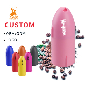 HoneyPuff Manual Spice <b>Grinder</b> Pink 4-Piece Plastic HP020 Durable Efficient Grinding With Storage Case - Product Image 1