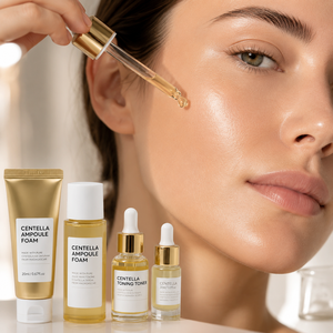 <span class=keywords><strong>Kit</strong></span> de Cuidado <span class=keywords><strong>Facial</strong></span> de Belleza con Logotipo Personalizado Coreano, <span class=keywords><strong>Limpieza</strong></span>, Colágeno Hidrolizado, Reafirmante, Antienvejecimiento, Blanqueador, Set de Cuidado de la Piel con Baba de Caracol - Product Image 5