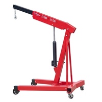 Levier hydraulique de levage de grue d'atelier pliable de 2 tonnes pour réparation de moteur de voiture