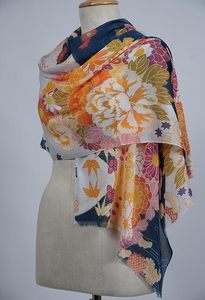 Soft Lightweight Silk Modal Digital Print Scarf for Women Premium Designer Stole Luxury Fashion <b>Wrap</b> <b>Shawl</b> Elegant Accessories - Product Image 5