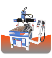 Mini bureau CNC routeur 600*900MM moule gravure aluminium métal moulage fraisage découpeuse 4030 4060 6090
