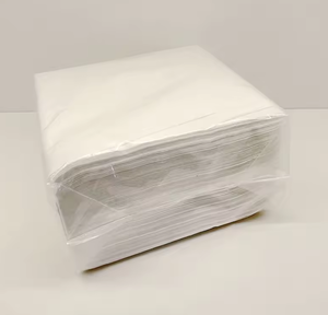 Precio de fábrica personalizado Premium 33x33 Bebidas Restaurante Servilletas de papel Servilletas suaves 2 capas Blanco 100 Servilletas de papel tisú - Product Image 2