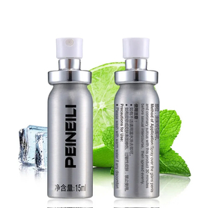 Male Delay <b>Spray</b> 15ml Men Lasting <b>Spray</b> Natural Plant Formula <b>Silver</b> Box - Product Image 5