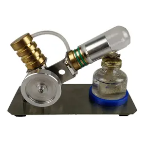 Stirling engine model External combustion engine micro generator Steam engine mini