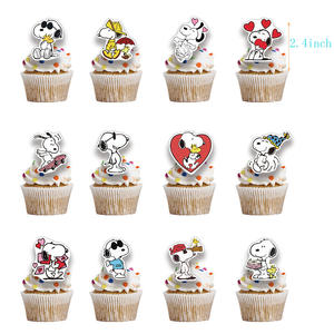 Set de Decoración para Fiesta de Cumpleaños con Temática de <span class=keywords><strong>Snoopy</strong></span>, Pancarta, Adorno para Pastel, Globos, Vajilla para Niños y Adultos, Celebración de Cumpleaños - Product Image 5