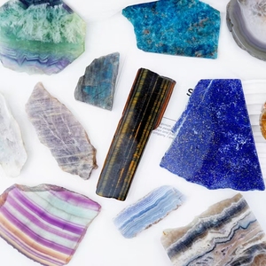 Labradorita Pulida a Precio de Mayoreo, Cuarzo Rosa Curativo, Material Mixto Natural en Rodajas, Tallados de Fluorita Arcoíris para Regalos de <span class=keywords><strong>Mujer</strong></span> - Product Image 4