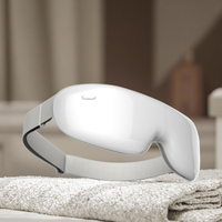 Masseur pour les yeux Bluetooth Music avec masque chauffant pour les yeux Dispositif de soin des yeux relaxant pour le confort et le soulagement