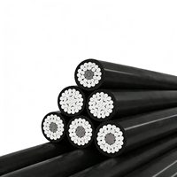 Câble Aérien JKLGYJ-1KV-1Core120 en Acier et Aluminium Toronné Isolé XLPE pour la Transmission d'Énergie à Basse Tension