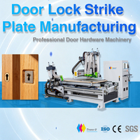 Machine à tenonner industrielle automatique CNC à alimentation continue pour queue d'aronde, avec moteur à roulement, haute précision, pour mortaiser les charnières de portes en bois