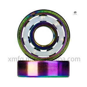 Rodamientos de Bolas de Acero de Ranura Profunda Originales de Fábrica, Nuevos, 608 627, para Patines en Línea y Quad, con Recubrimiento de Titanio Colorido - Product Image 5