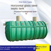 Vente en gros de réservoirs septiques horizontaux en fibre de verre avec pompe, productivité de 1000 L/heure, 220 V, garantie 1 an