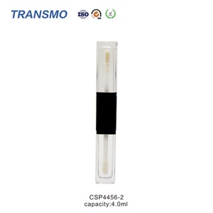 Tube de brillant à lèvres double face, base vide pour baume à lèvres carrée avec bouchon à vis pour emballage de blush - Product Image 6