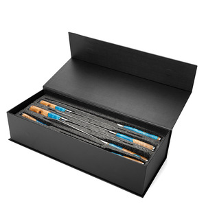 Ioko 67 lớp Damascus nhựa xử lý cắt cắt đầu bếp dao bán thịt Cleaver Nhật Bản Damascus nhà bếp dao đặt - Product Image 5