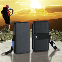 Portable 10W 5V 2.1A USB Out pliant Smartphones chargeur solaire téléphone portable panneau solaire Portable