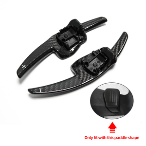 Extensión de Levas de Cambio para Volante de Fibra de Carbono, Accesorios para Coche para <span class=keywords><strong>Seat</strong></span> <span class=keywords><strong>Leon</strong></span> <span class=keywords><strong>MK2</strong></span> 1P FR R <span class=keywords><strong>Cupra</strong></span> Supercopa 09-12 Alhambra 7N - Product Image 2