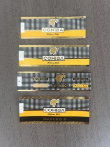 Anillo para Cigarros CHB, Bandas Personalizadas para Cigarros Cubanos de la Marca Swiss Cuban Cigars, CHB Medio Siglo Cuban - Product Image 3