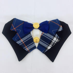 Corbatas para Perros con Diseño de Cuadros, de Fibra Acrílica, Estilo <span class=keywords><strong>Coreano</strong></span>, para Bulldog Francés/Corgi/Bichón/Gato, Accesorios Tejidos, Venta al Por Mayor - Product Image 4