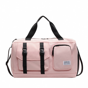 Sac de sport imperméable haute capacité, séparation sec/humide, compartiment à chaussures personnalisé en nylon avec fermeture éclair, pour hommes et femmes, idéal pour les voyages - Product Image 4