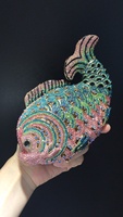 Amiqi MRY140 sac à strass poisson rouge mèche de sac de dîner vide en cristal métallique clouté à la main femmes pochette sacs de soirée