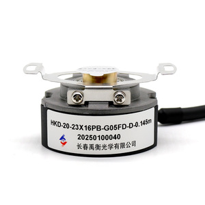 ตัวเข้ารหัสแบบเพิ่มค่าค่าทีละขั้น Changchun Yuheng รุ่น HKD-20-23X16PB-G05FD-D-0.145m สายเคเบิลสำหรับใช้งานในอุตสาหกรรม - Product Image 3