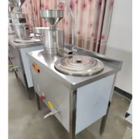 Machine commerciale en acier inoxydable pour la fabrication de lait de soja, avec fonctions de broyage et de séparation, pour le traitement du lait de soja