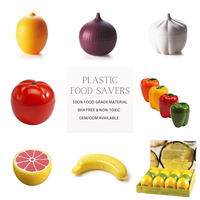 Milieuvriendelijk Pp Spuitgegoten Fruitvormige Beschermcontainer Versheid Behoud Creatieve Laag Snacks Opbergdoos