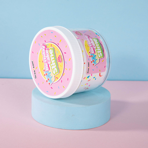 Slime Gâteau Blanc Anniversaire Super Doux Parfumé Cupcake Beurre Slime Cadeau pour Enfants Fête Ballon Rebondissant - Product Image 2