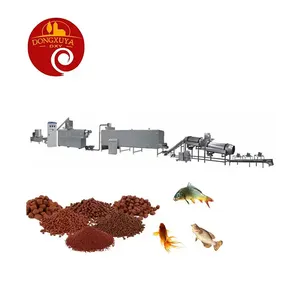 Beste industrielle Doppelschnecken-Fischfutter-Extruder-Verarbeitung maschinen Fischfutter-Pellet-Trockner-Maschine