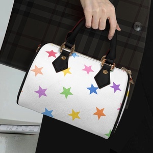 <strong>Mini</strong> <strong>Black</strong> TK Spread of the Virus Cartoon Printed Handbag One Shoulder <strong>Bag</strong> for School for Women Top Handle <strong>Bags</strong> Crossbody <strong>Bag</strong> - Product Image 1
