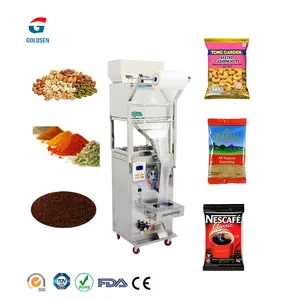 Food Sachet coffee and spices Powder Pouch Filling nuts granule Sealing Wrapping Packaging Packing Machine for small business