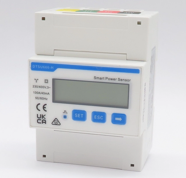 For Single/Three-phase Smart Power Sensor Meter Model DDSU666-H 250A/50mA 100A Classic Installation Stock