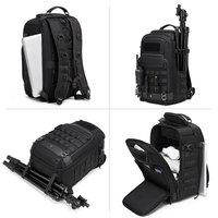 Sac à dos tactique d'extérieur léger OZUKO 9902, système Molle, imperméable, fermetures éclair durables, randonnée, camping, sac à dos pour ordinateur portable