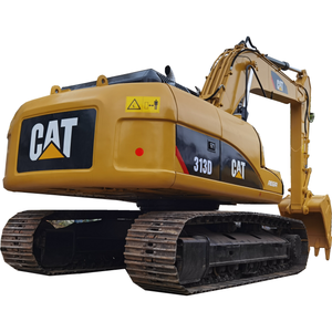 Excavadora de construcción Cat 313D usada de buen rendimiento CAT 313D excavadora CAT 312D 313D de segunda mano a la venta - Product Image 1