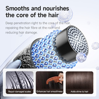 Sèche-cheveux électrique professionnel haute vitesse en ABS, sans pales, personnalisé, moteur BLDC 110000 tr/min, pour salon, usage domestique, extérieur et hôtelier
