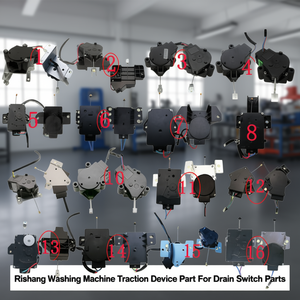 Dispositif de traction pour machine à laver Rishang, pièce moteur en cuivre pour interrupteur de vidange - Product Image 3