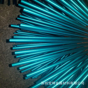 Tubos de aluminio para campanas de viento, 10x0,5x100 mm, pulidos, resistentes a la intemperie, adorno de jardín, decoración colgante para uso en exteriores - Product Image 3