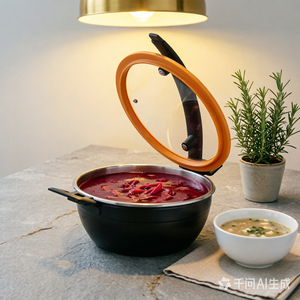 Olla térmica comercial con tapa y aislamiento de agua, con cubierta transparente para buffet, calentador de alimentos para buffet - Product Image 2