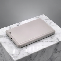 Escáner de Proximidad de Bajo Perfil y Alto Impacto con Carcasa de ABS, Lector RFID de Escritorio de Diseño Minimalista de 11 mm para Auditoría de Infraestructura Informática