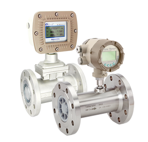 LWQ Air Air Water من الفولاذ المقاوم للصدأ يقيس زيت الغاز والماء مع شاشة LCD وصلة خيط فلانش - Product Image 2