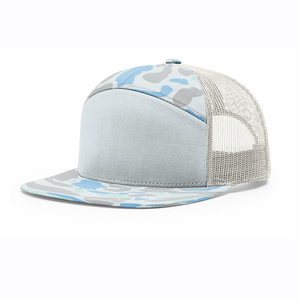 Casquette de baseball ajustable respirante à 7 panneaux avec logo personnalisé camouflage Vietnam pour homme - Product Image 5