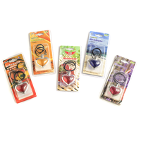 Vente flash, diffuseur de parfum pour voiture suspendu en forme de cœur, membrane liquide longue durée