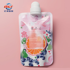 Pochettes souples à bec verseur personnalisées imprimées directement <span class=keywords><strong>de</strong></span> l'usine, sans BPA, <span class=keywords><strong>de</strong></span> qualité alimentaire, pour aliments biologiques pour bébés, <span class=keywords><strong>savon</strong></span> liquide pour les mains et produits liquides <span class=keywords><strong>de</strong></span> recharge - Product Image 3