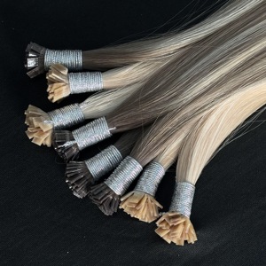 Offerta Estiva 2026: Extension per <span class=keywords><strong>Capelli</strong></span> Umani Remy con Punta a K, Punte Piatte in Cheratina, Vendita all'Ingrosso - Product Image 4
