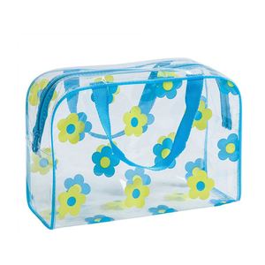 Bolsa de Aseo Transparente BSCI Factory bscl, Bolsa de Maquillaje con Estampado, Impermeable, Portátil, de Gran Capacidad, Bolsa de Cosméticos de Viaje - Product Image 6