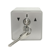 Interrupteurs à clé sans fil modernes pour volets roulants automatiques avec protection IP55, en alliage d'aluminium, pour serrures intelligentes de portes automatiques