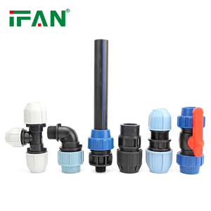 Conexión Rápida <span class=keywords><strong>de</strong></span> Compresión HDPE para Suministro <span class=keywords><strong>de</strong></span> <span class=keywords><strong>Agua</strong></span> <span class=keywords><strong>Potable</strong></span>, Color Personalizado IFAN - Product Image 2