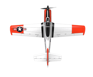 Avion RC T28 Trojan 4 canaux pour débutants avec stabilisateur gyroscopique 761-9 - Product Image 2
