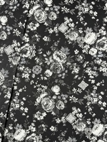 Tissu jacquard de luxe en mélange de rayonne, laine et soie de mûrier pour Abaya, robe musulmane, haute couture